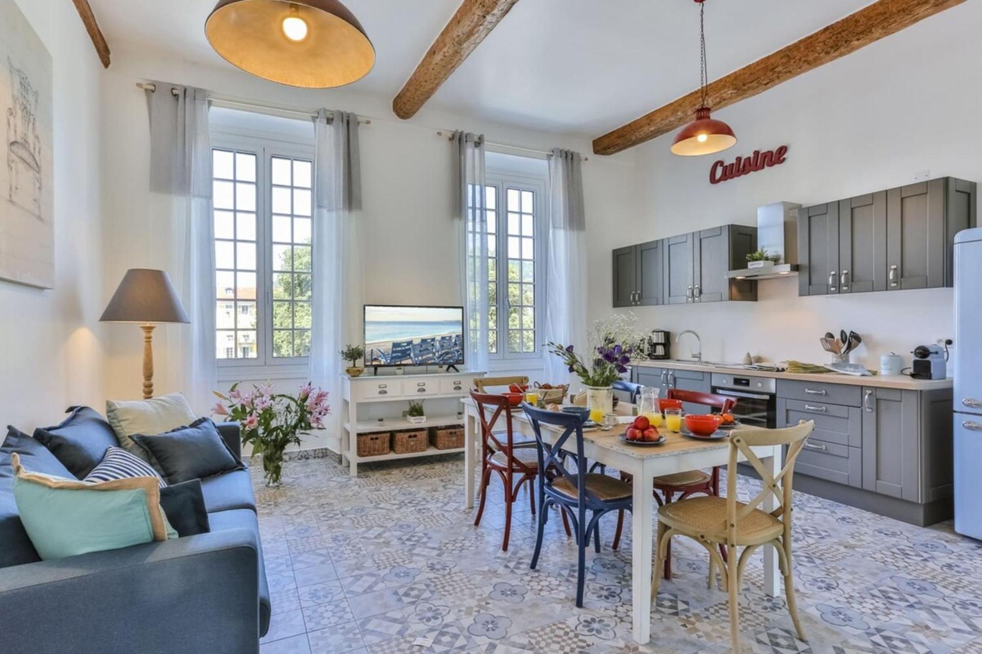 Garib - Place Garibaldi - 4 Rooms - Balcony Nice Exterior photo